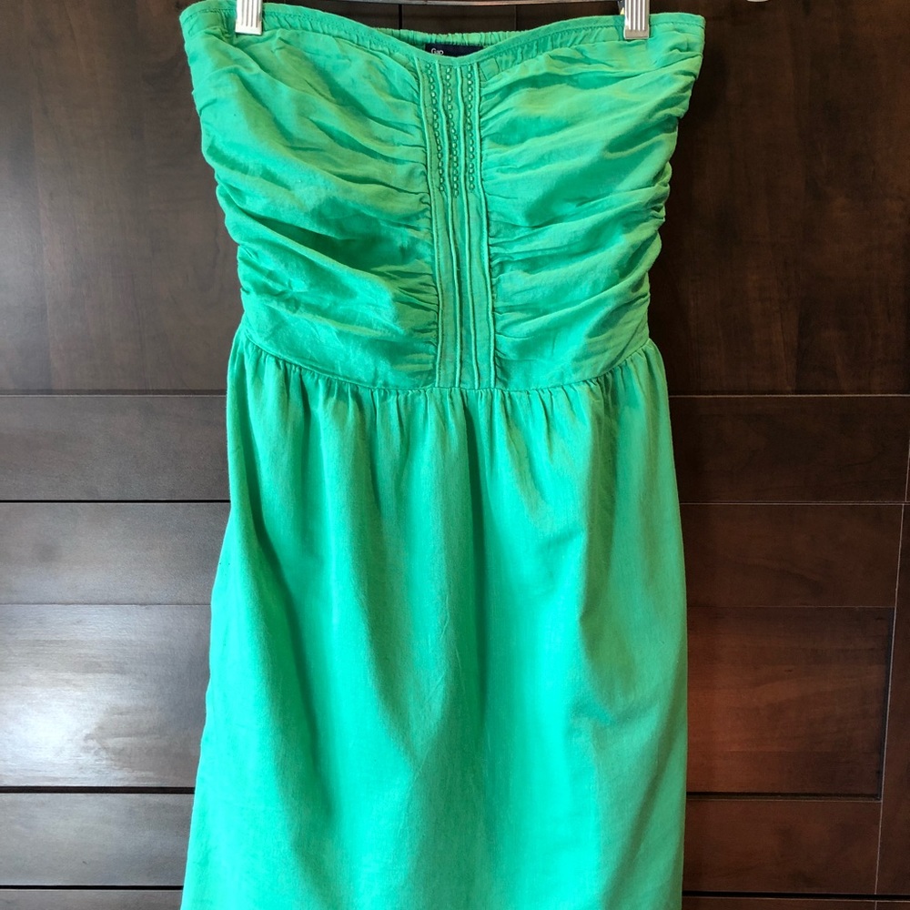 Strapless sundress